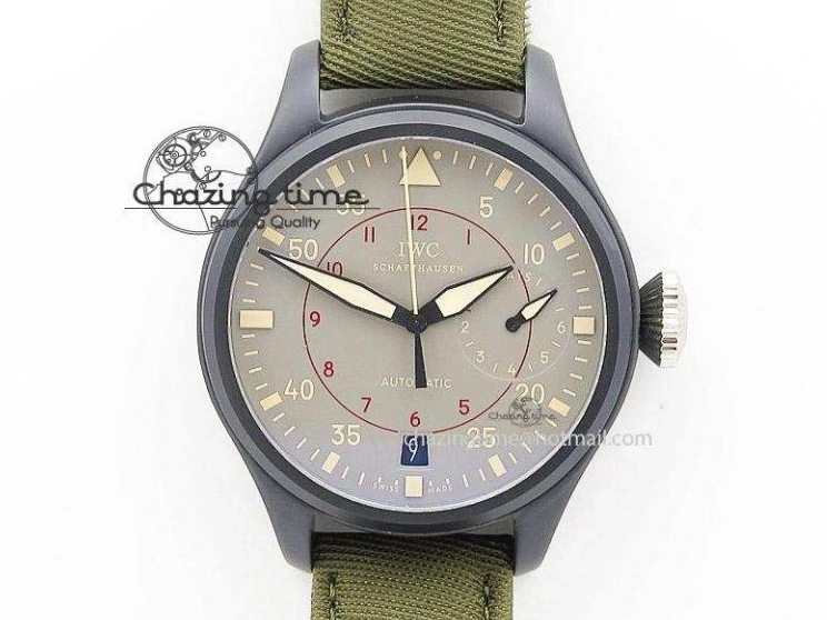 MIROTIME 0201 Aquatimer Chrono IW376803 V6F 1:1 Best Edition Blue Dial On Rubber Strap A WellDesigned 7282